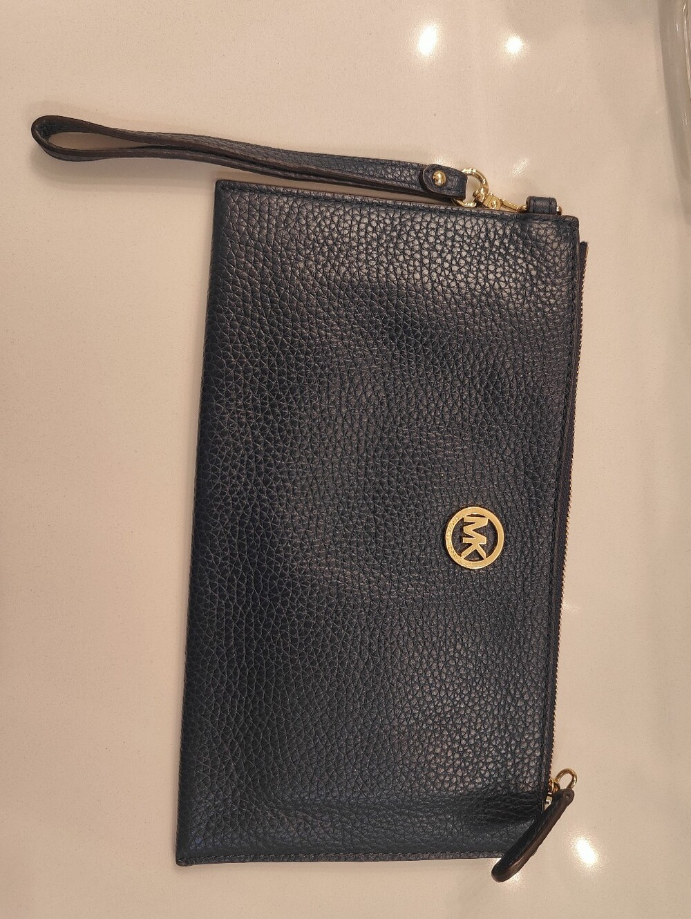 Michael Kors Fulton Large Zip Clutch Wristlet